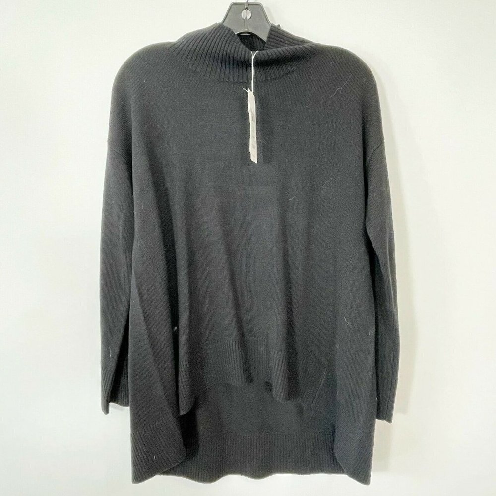 Eileen Fisher Womens‎ Pullover Sweater Black Sz 2XS
